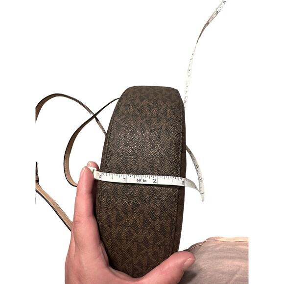 Michael Kors Emilia Medium Logo Shoulder Bag Adjustable Strap - Picture 8 of 9